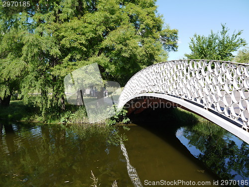 Image of Bridge in the park of Bucharest