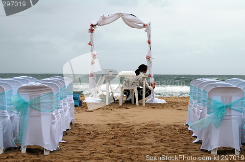 Image of beach weding