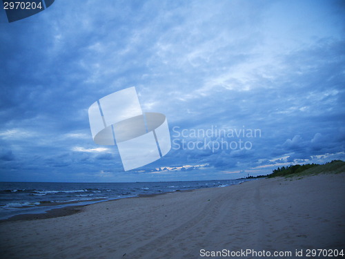 Image of wave in the Baltic Sea