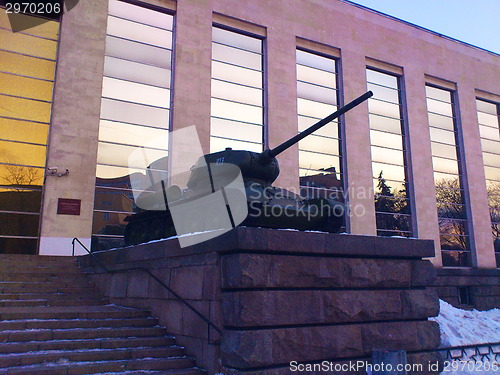 Image of Tank Monument in Moscow