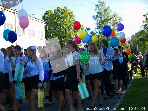 Image of First day of school