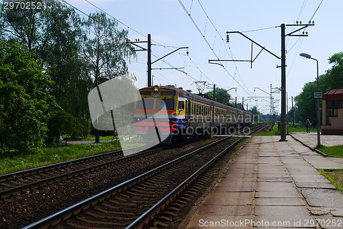 Image of Line of railway