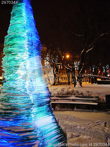 Image of Glass Christmass tree