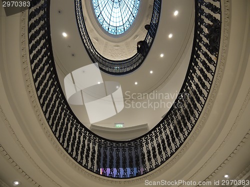 Image of Upside view staircase