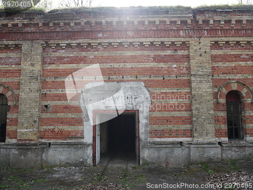 Image of Interior of an abandoned Soviet military base