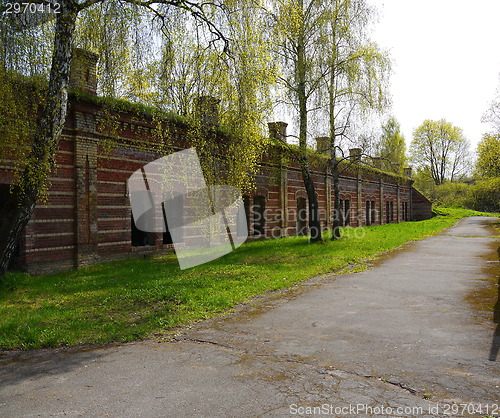 Image of Interior of an abandoned Soviet military base