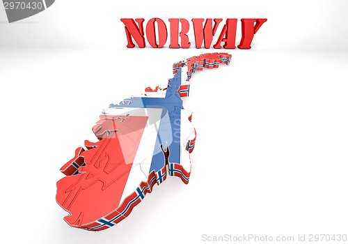 Image of Map illustration of Switzerland