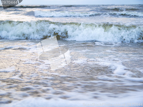 Image of wave in the Baltic Sea