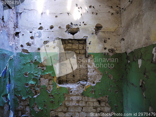 Image of Interior of an abandoned Soviet military base