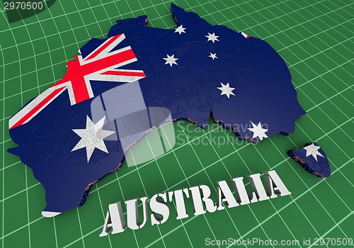 Image of Illustration of Australia