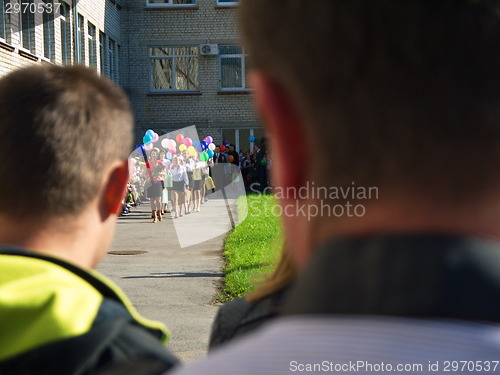 Image of First day of school