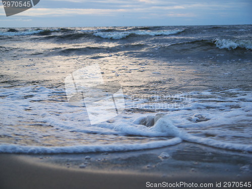 Image of wave in the Baltic Sea