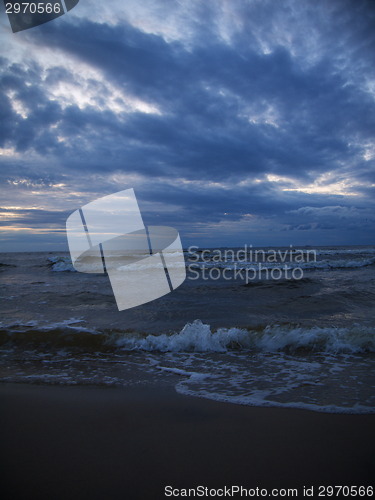 Image of wave in the Baltic Sea
