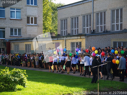 Image of First day of school