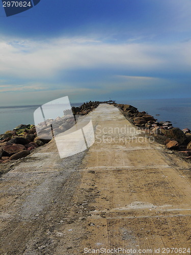Image of Stone road ruins