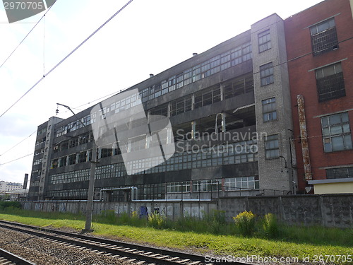 Image of Abandoned factory building