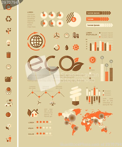 Image of Ecology Infographic Template.