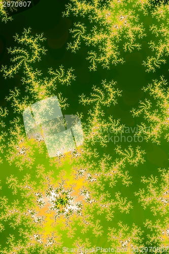 Image of Glowing Green Fractal