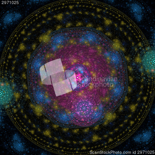 Image of Symmetrical growth of bacteria