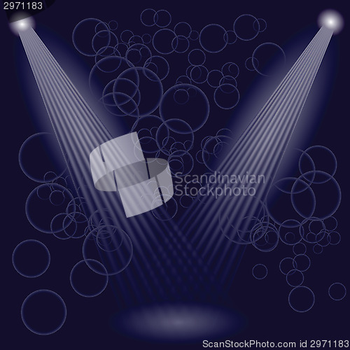 Image of Stage spotlights