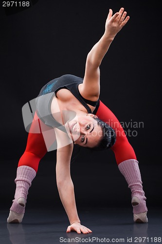 Image of Modern ballet dancer