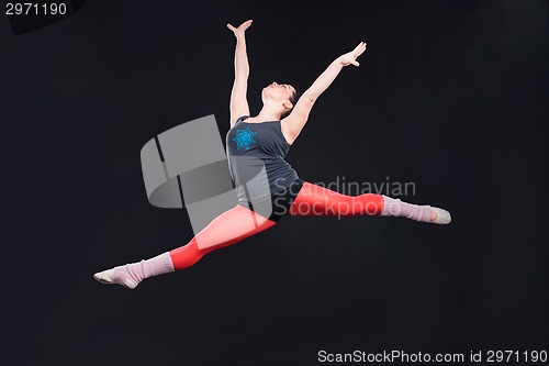 Image of Modern ballet dancer