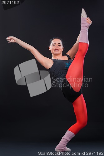 Image of Modern ballet dancer