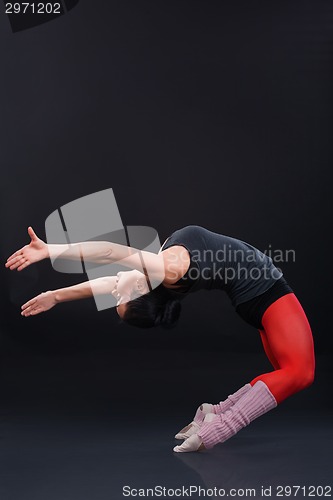 Image of Modern ballet dancer