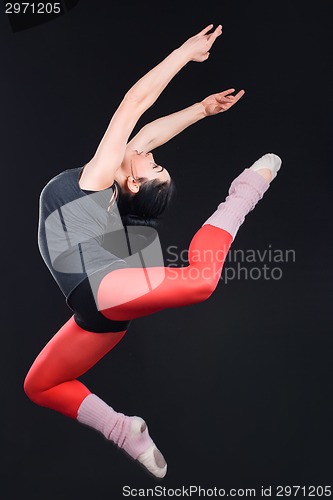 Image of Modern ballet dancer