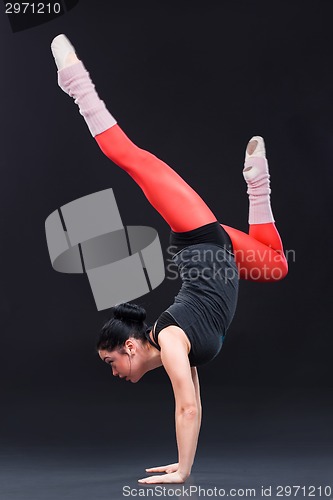 Image of Modern ballet dancer