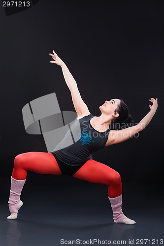 Image of Modern ballet dancer