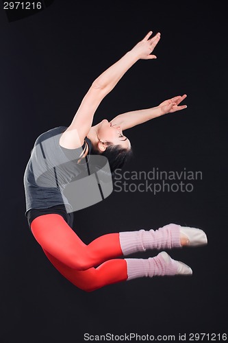 Image of Modern ballet dancer