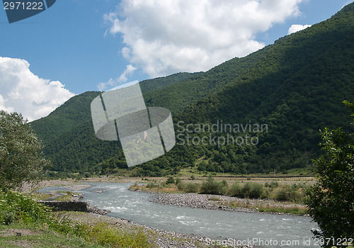Image of Mountain river in Georgia