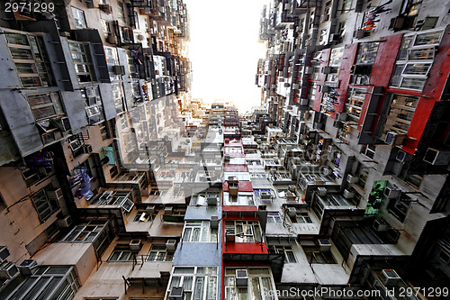 Image of Old apartments in Hong Kong