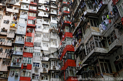 Image of Old apartments in Hong Kong