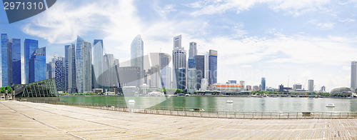 Image of Singapore city skyline