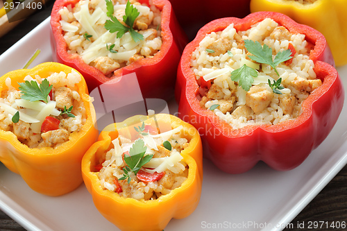Image of Stuffed paprika.
