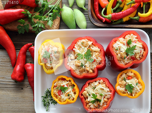 Image of Stuffed paprika.