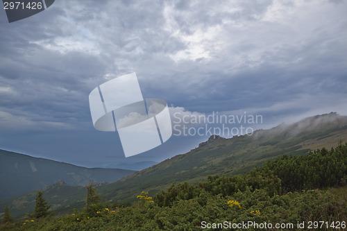 Image of Sunrise on the mountain