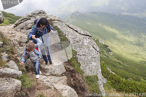 Image of In the mountains