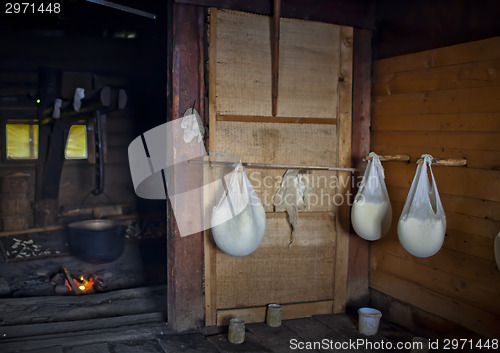 Image of Cheese farm in mountains