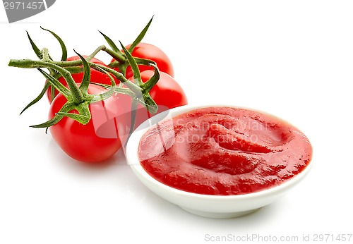 Image of bowl of tomato sauce or ketchup