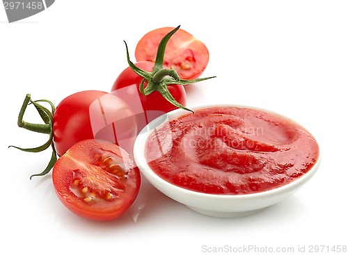 Image of bowl of tomato sauce or ketchup