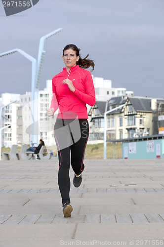 Image of Jogging woman