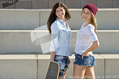 Image of Skater girls