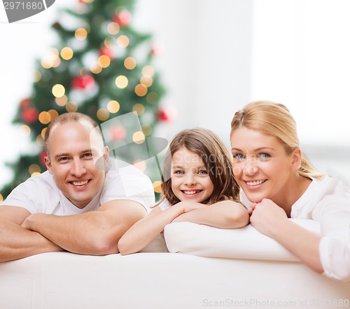 Image of happy family at home