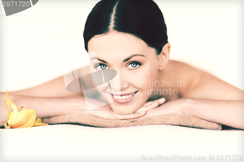 Image of woman in spa