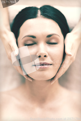 Image of woman in spa