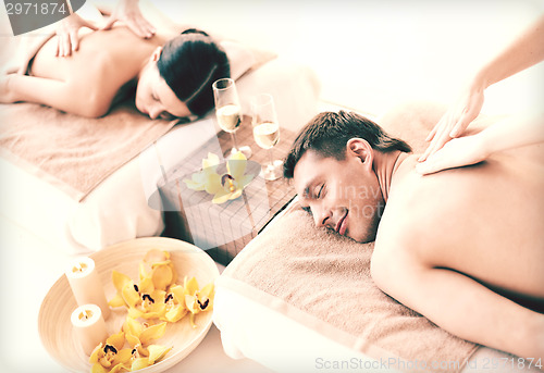 Image of couple in spa