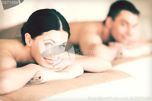 Image of couple in spa